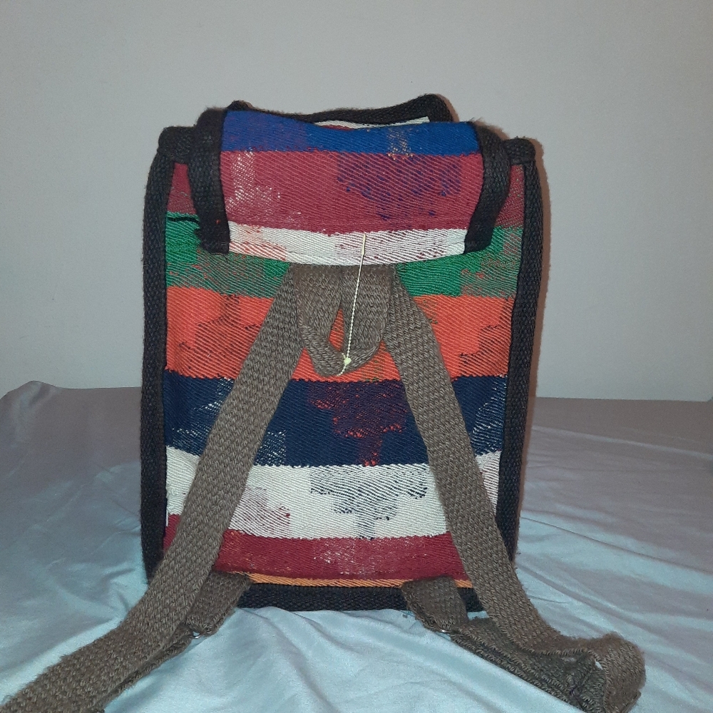 Native Indian Handcrafted  Backpack - Picture 9 of 9